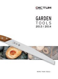 Download Garden Tools Catalogue as PDF - DICTUM GmbH