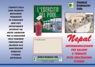 Download depliant Nepal - Chemical Roadmaster Italia