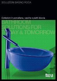 SOLUZIONI BAGNO ROCA