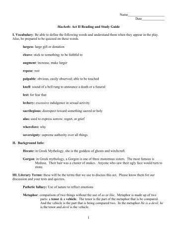 essay questions on macbeth