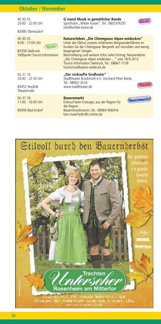 BaueRnheRBst 2013 - Rosenheimer Bauernherbst