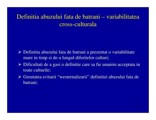 Deconstructia sociala a abuzului fata de batrani in ... - vrasti.org