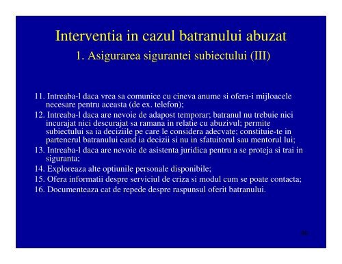 Deconstructia sociala a abuzului fata de batrani in ... - vrasti.org