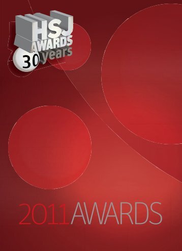 HSJ Awards 2011 winners - Health Service Journal