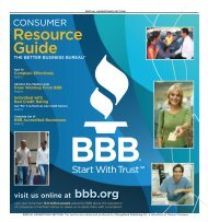 Resource Guide - Better Business Bureau