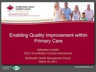 Enabling Quality Improvement within Primary Care