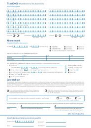 Abonnement Datenschutz X X - VRR