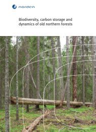 Biodiversity, carbon storage and dynamics of old northern ... - BPAN.fi