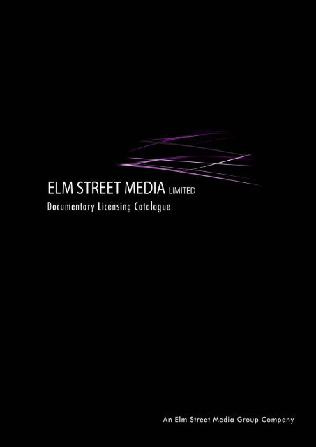 Documentary Licensing Catalogue 2010 - elm street media group