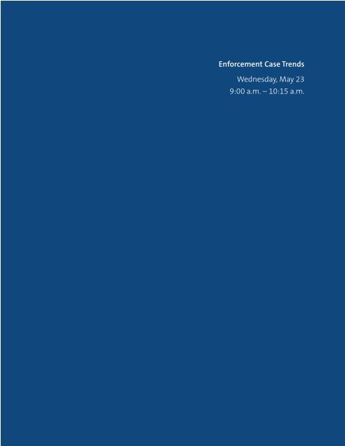 2012 FINRA Annual Conference Materials - May 23 Session