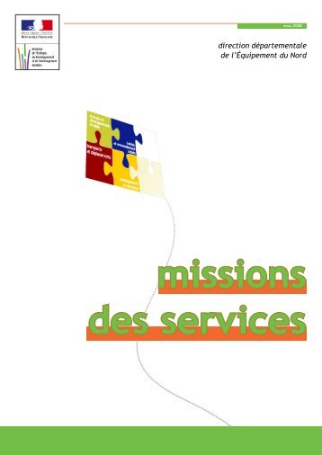 Missions des services de la D.D.E.