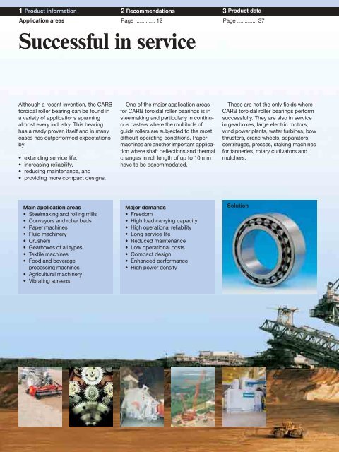 CARBÂ® toroidal roller bearings â a revolutionary ... - Acorn Bearings