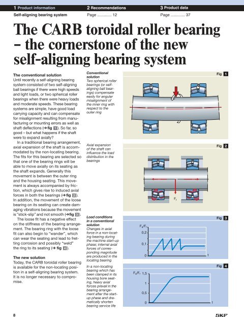 CARBÂ® toroidal roller bearings â a revolutionary ... - Acorn Bearings