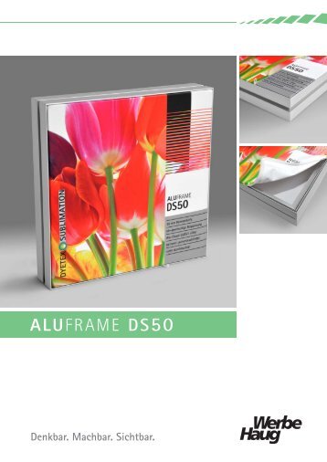 DOWNLOAD Aluframe DS50 - Werbe Haug