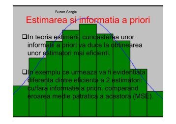 Estimarea si informatia a priori