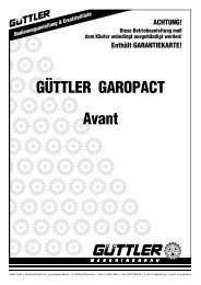 Garopact AVANT - Güttler Gmbh