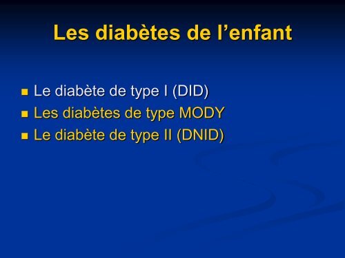 MODY et Diabète de type II