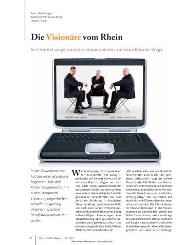 Steuerberater Magazin 2009/03 - Steuerberaten.de