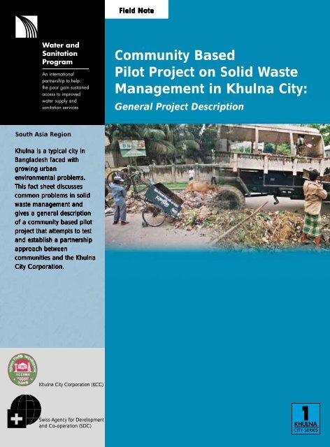 Community Based Pilot Project on Solid Waste Management ... - WSP
