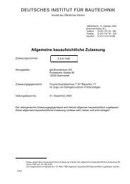 Allgemeine bauaufsichtliche Zulassung - gte-Brandschutz AG