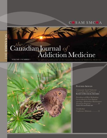 Canadian Journal Addiction Medicine - Canadian Harm Reduction ...