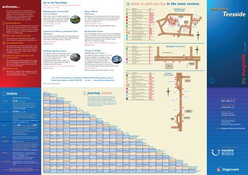 Teesside Bus Guide Stagecoach