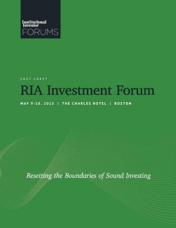 Resetting the Boundaries of Sound Investing - iiforums.com