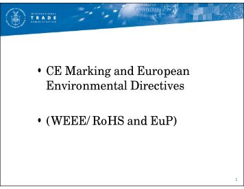 â¢ CE Marking and European Environmental Directives ... - TechHelp