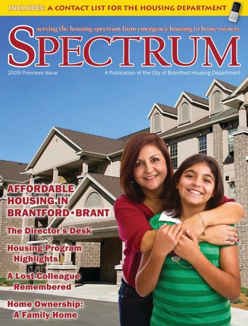 Spectrum Newsletter 2009 - City of Brantford