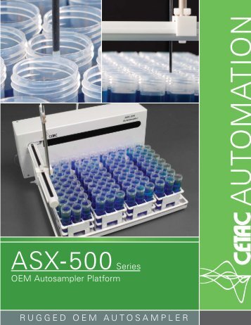 ASX-500 Series Brochure - CETAC Technologies