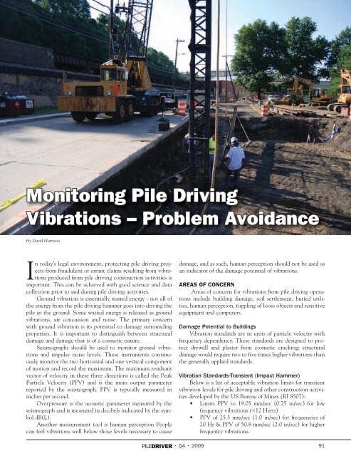 Full Issue (17 MB) - Pile Driving Contractors Association