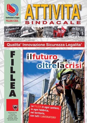 ATTIVITA' SINDACALE - CGIL del Trentino
