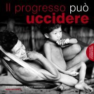 Il progresso puÃƒÂ² uccidere - Survival International