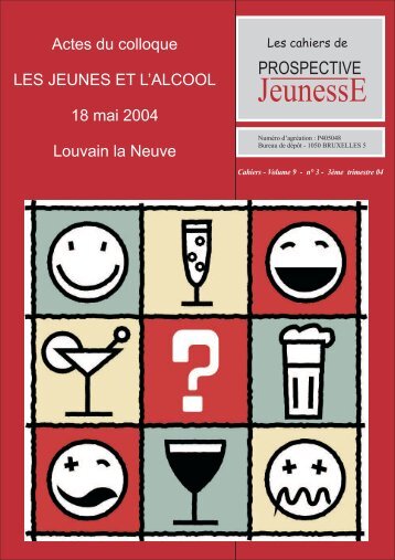 jeunes et alcool - Prospective Jeunesse