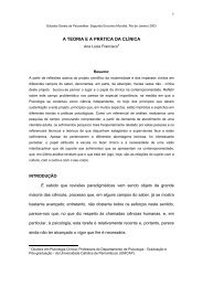 A TEORIA E A PRÁTICA DA CLÍNICA - Estados Gerais da Psicanálise