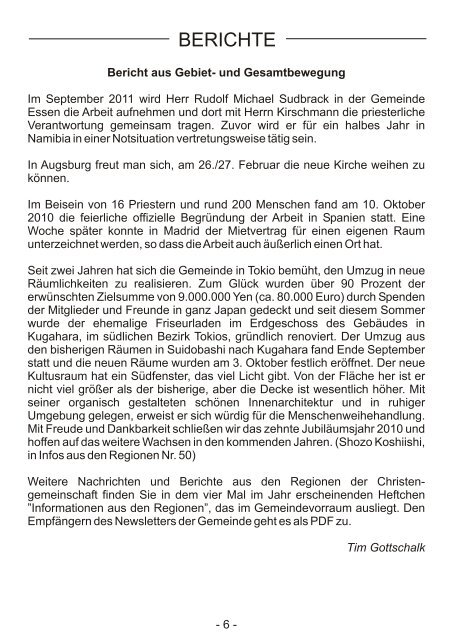 Heft MÃ¤rz - Juni 2011.cdr - Die Christengemeinschaft