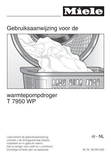 Miele T7950WP warmtepompdroger - Wehkamp.nl