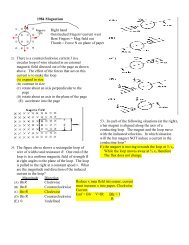 AP Multiple Choice Electromagnetism Electrostatic Answers