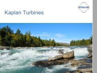 Picture references Kaplan turbines - Kössler