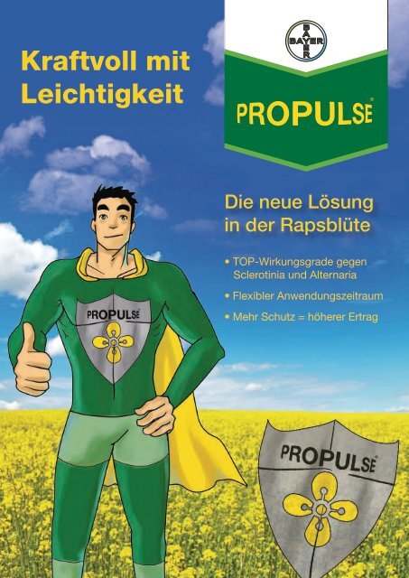 Kraftvoll mit Leichtigkeit - Bayer CropScience Deutschland GmbH