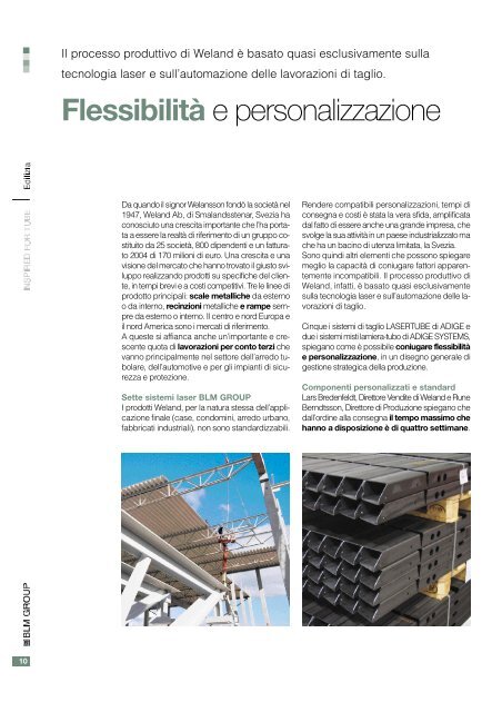 Issue n. 3 - Aprile 2005Download pdf - BLM GROUP