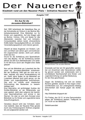 Der Nauener 11-07.pdf - Spinnenwerk