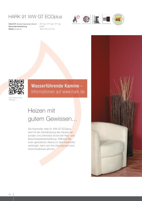 Hark Kaminofenprospekt www.meineKamine24.de