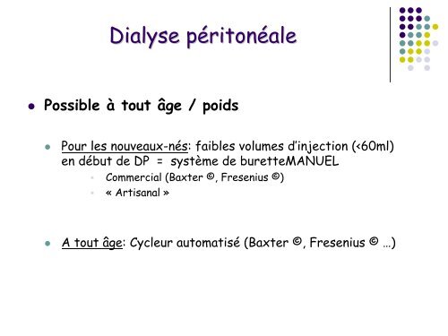 Prise en charge de l'insuffisance rénale aiguë en réanimation ...