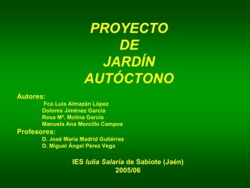 Proyecto de jardÃ­n autÃ³ctono - Parque de las Ciencias