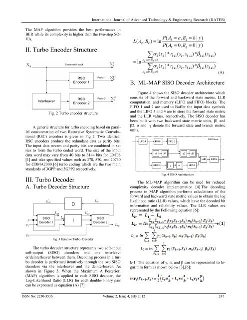 implementation of turbo decoder using max-log-map ... - ijater