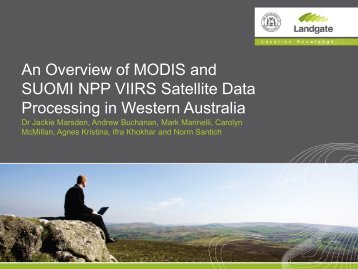 An Overview of MODIS and SUOMI NPP VIIRS Satellite Data ... - SSEC