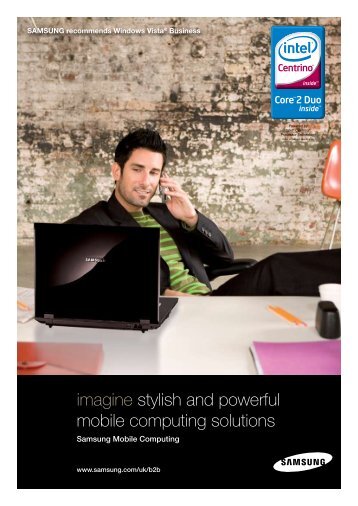 imagine stylish and powerful mobile computing solutions