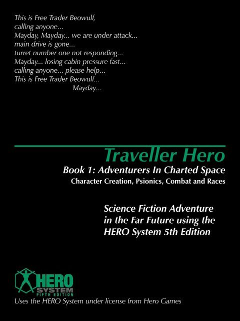 Traveller Hero Book 1 - Freelance Traveller