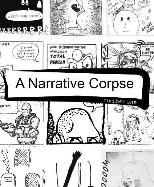 A Narrative Corpse zine digital pdf - Kamloops Art Gallery